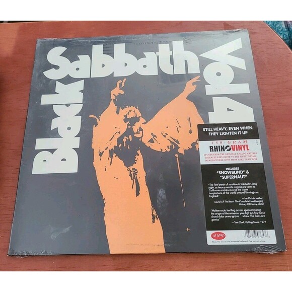 Rhino Other - Black Sabbath "Vol. 4" LP (Vinyl, Rhino, 2016) 180 Gram